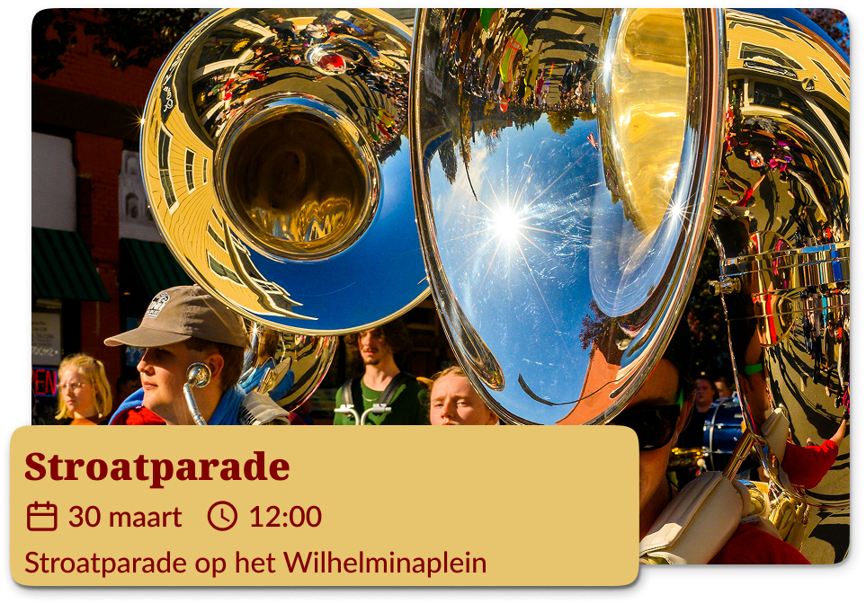 Karrewiel Stroatparade 30 maart